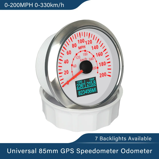 ELING Universal GPS Tachometer Geschwindigkeitsmesser 0-200 KM/H