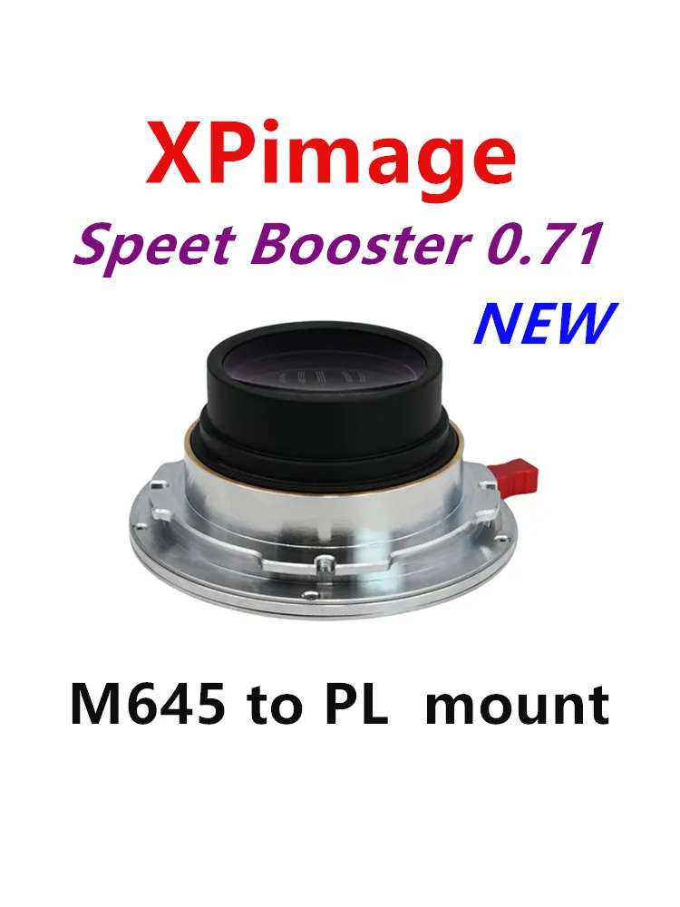 Riduttore Focale Put Mamiya 645 Obiettivo Per Arri Pl Mount Camera Per Mini Lf Alexa S35 Xpimage Speed Booster 0.71X Adattatore Di Bloccaggio