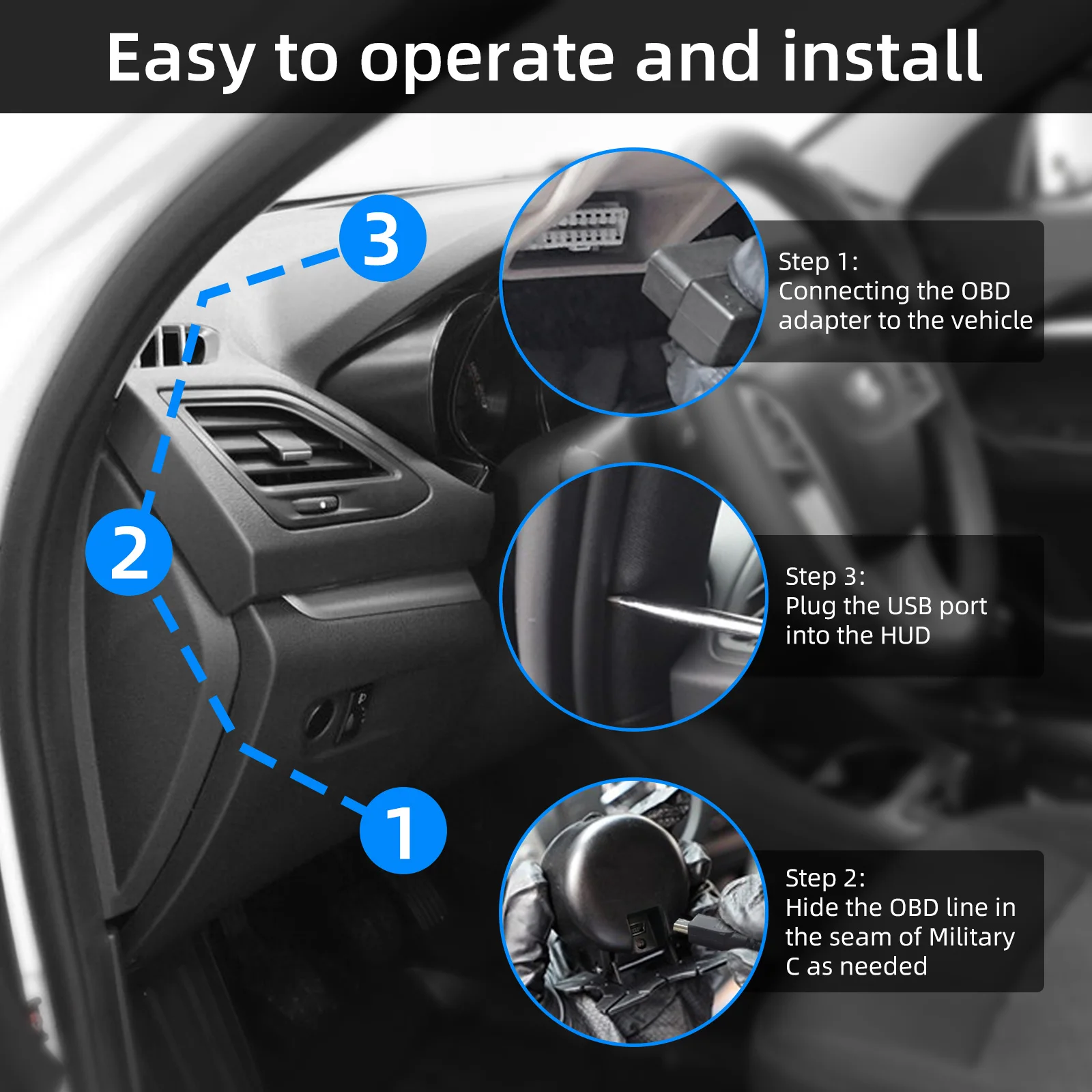 HUD  ÷ OBD2   ÷ ӵ,  Һ µ ͸  ˶, OBD2 , A205, ǰ