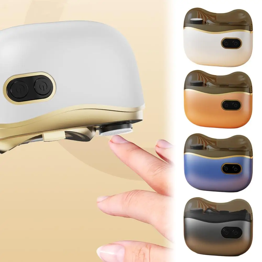 2 In 1 Electric Nail Trimmer And Buffer Rechargeable Waterproof_voghion.com