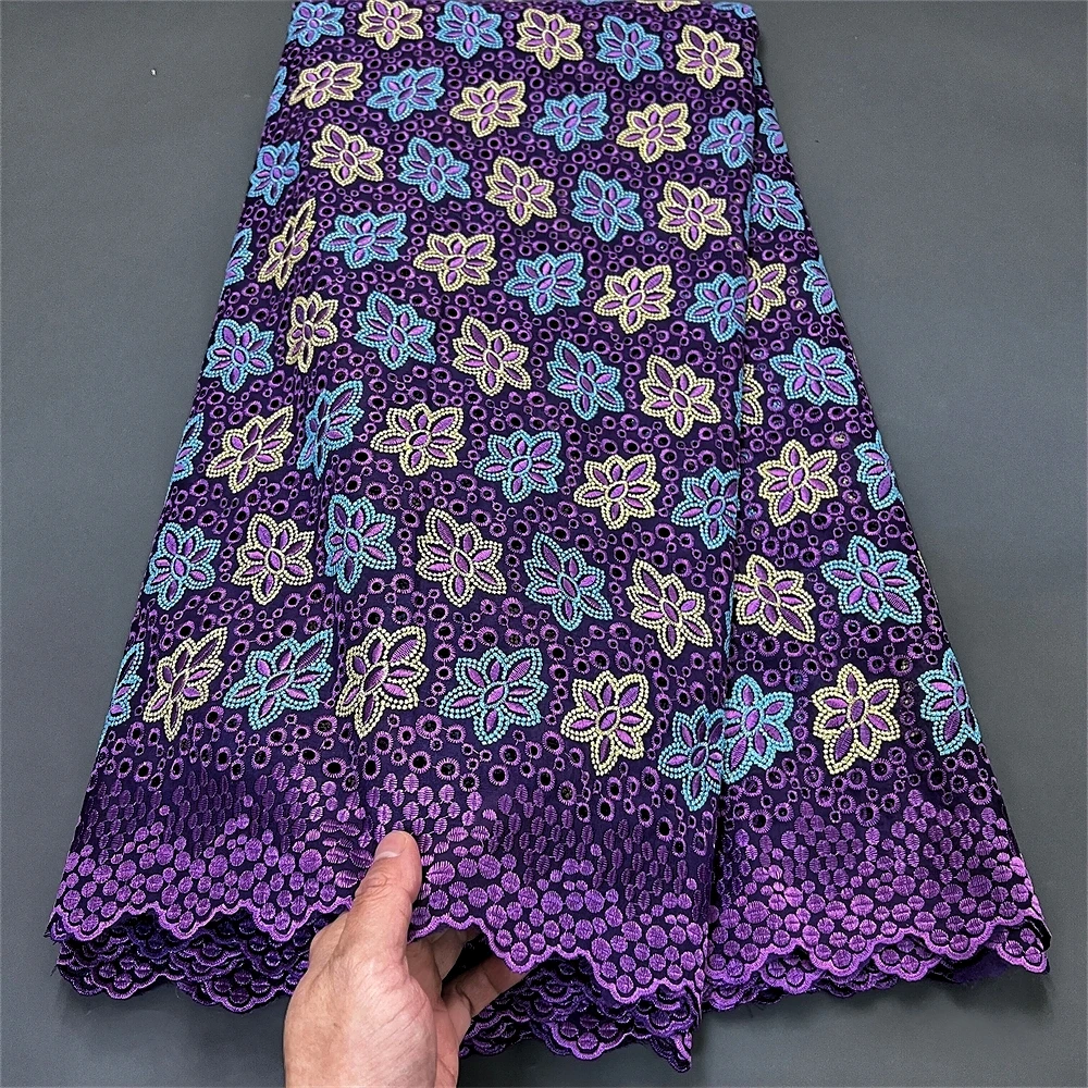 

2024, искусственная ткань, для шитья платья для свадебной вечеринки, высокое качество, вышитый хлопковый Дамаск, 5 ярдов