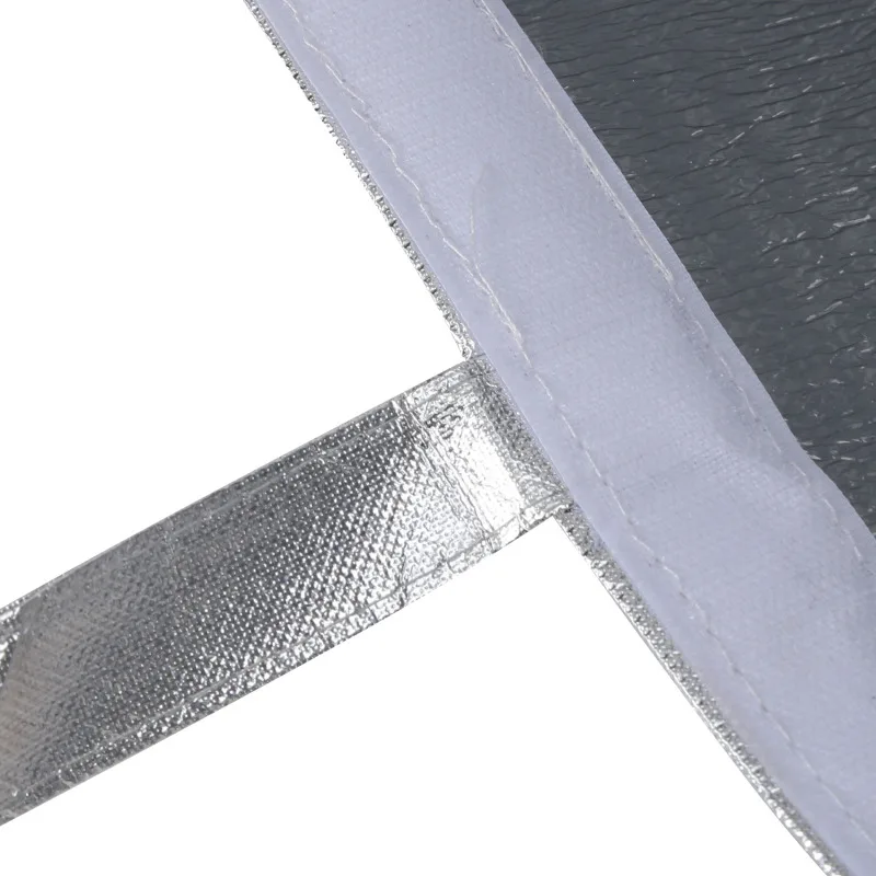 1Pc Silver Thermal Insulated Lunch Bag – Large Square Foil Cooler Tote for Cake, Sandwi... - SKU TILB1544 - UGI Packaging