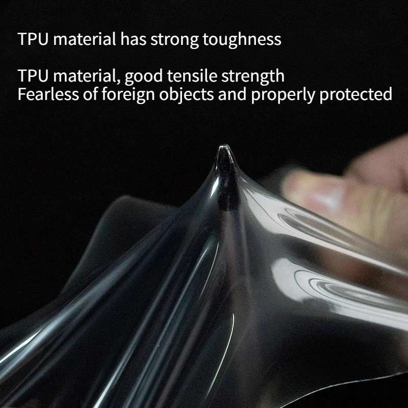 TPU Transparent Protective Film for Tesla Model Y Juniper 2025 Central Control W