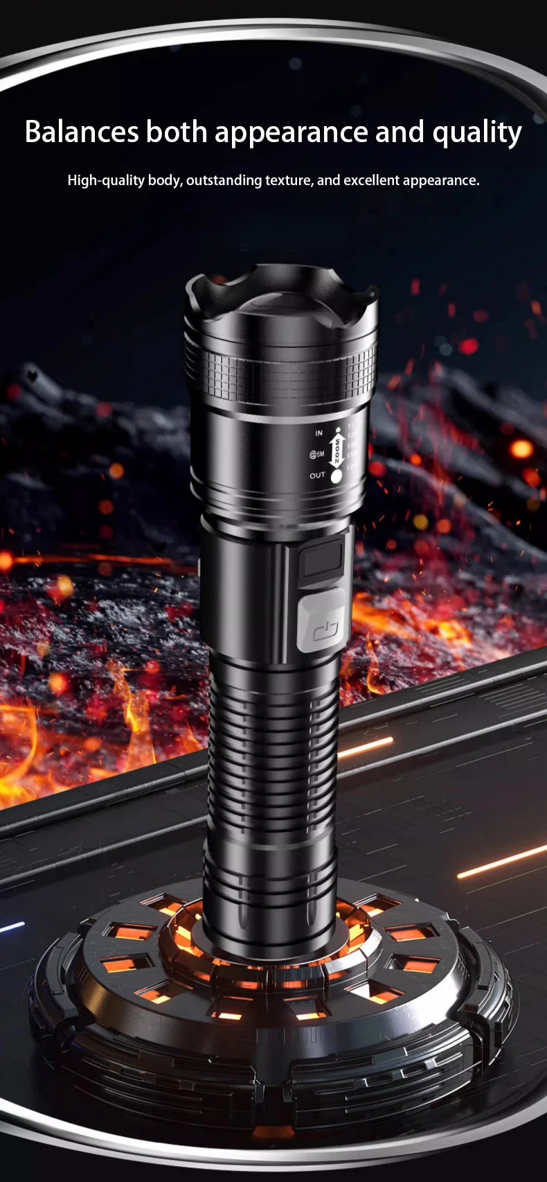 Ultra-High Power Flashlight 6