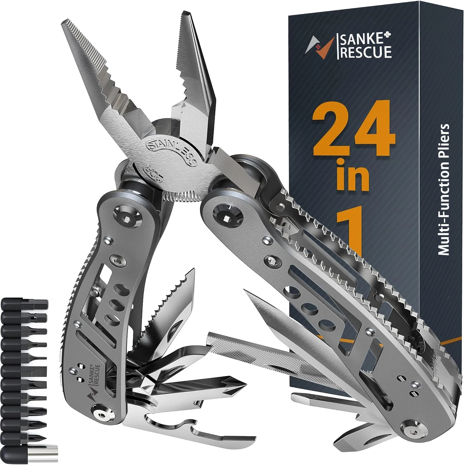 Heavy Duty  Multi-Tool Pocket Knife