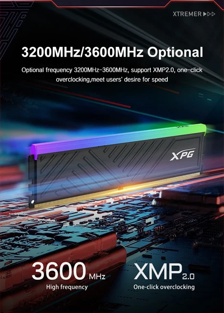 Spectrix D35g Xpg 16gb 3200mhz Ddr4 16gb Memoria RAM DDR4 AData