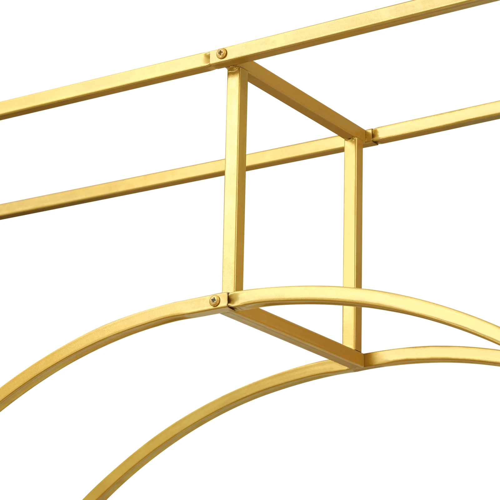 Wedding Arch Backdrop Stand Free Standing Carbon Steel Wedding Arch Bracket 180*30*250 cm for Weddings Parties