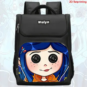 School Backpack with Multi-Compartment ,Large Cartoon Coraalinee School Bags for Boys,Durable Child Backpack for Aged 6-10 1