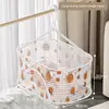 Drying Basket Clean Zipper Opening Design Layering Up And Down Strong Lanyard Good Air Permeability Household Clothes Basket 5