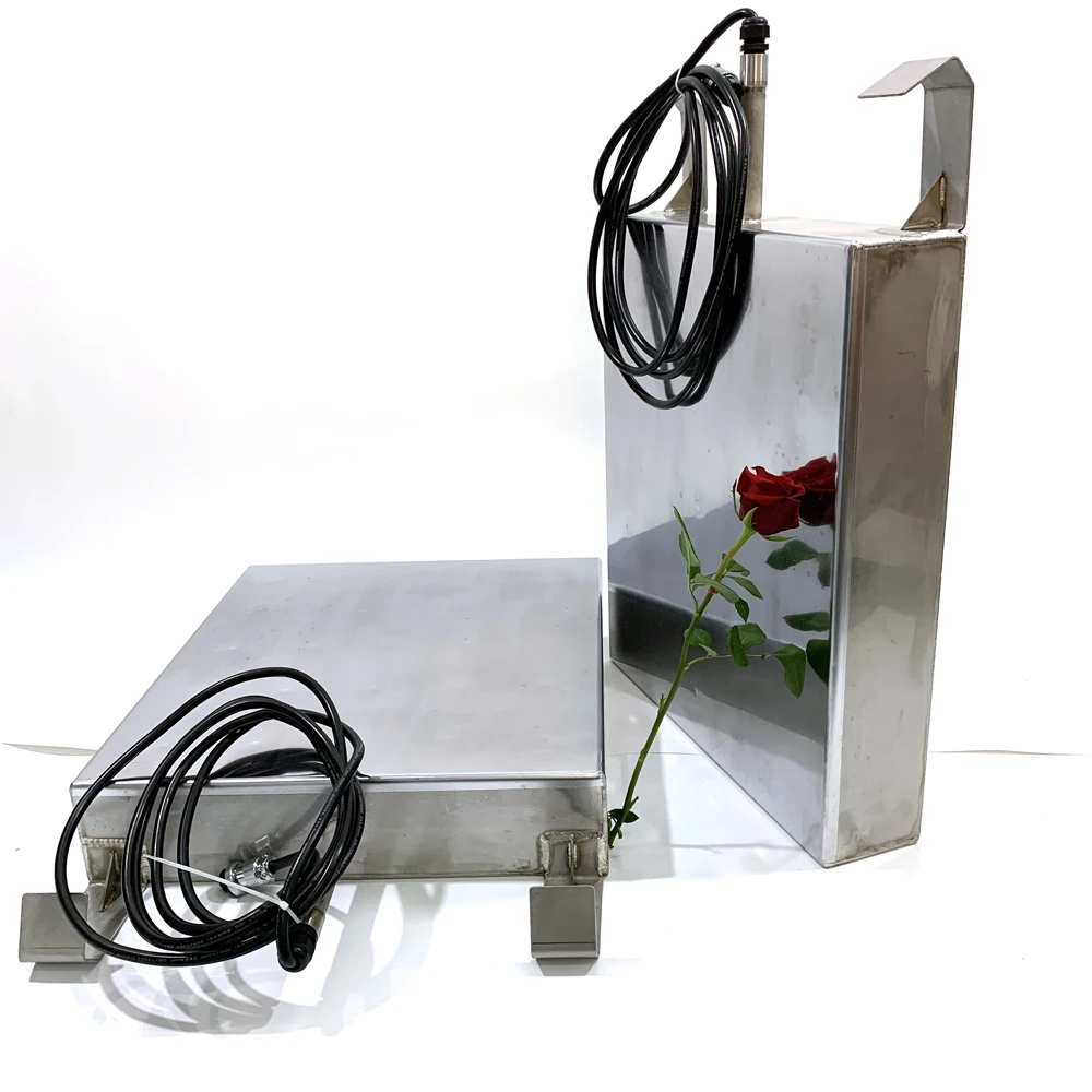 

300W 33khz Submersible Ultrasonic Vibration Transducer Stainless Steel Plate For Various Precision Parts Cleaning
