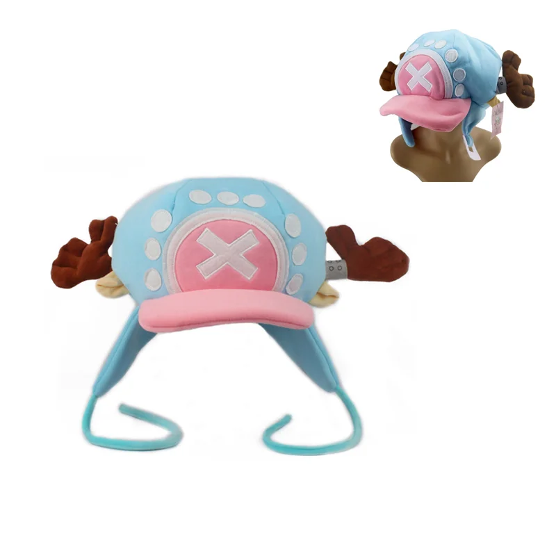 

Plush Cap Anime Tony Cosplay Machete Plush Cotton Warm Winter Hat Cartoon Hatgirl Second Generation Chopper Hat Gift Party