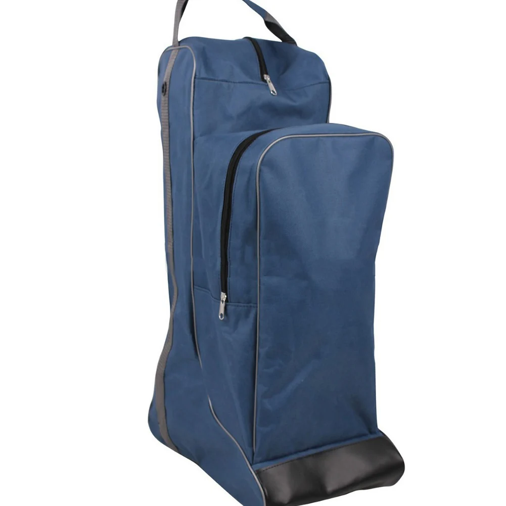 Horse Riding Tall Boot Storage Bag Large Capacity Oxford Cloth Waterproof Shoes Bag Equestrian Gear With Handle
