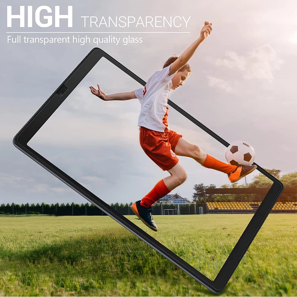 2Pcs Screen Protector for Samsung Galaxy Tab A7 Lite 8.7 A8 10.5 A 8.0 10.1 Tempered Glass Flim For SM-T220 T225 T500 X200 T580 5