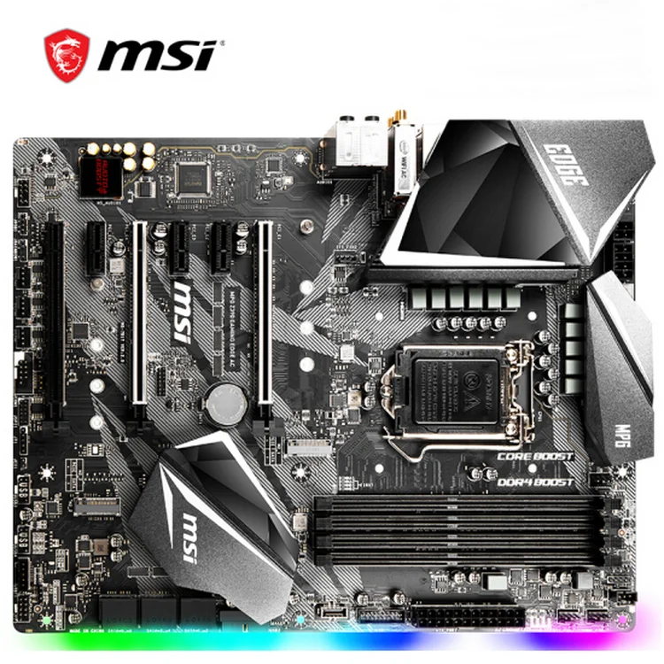 MSI MPG Z390 Gaming Edge Motherboard Black Techinn, 50 OFF