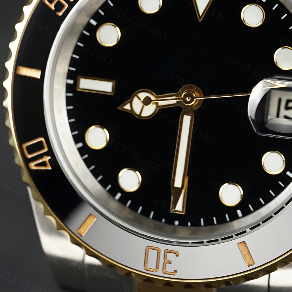 2022 Fashion New 40mm Men's Leisure Sports Sapphire Mirror Stainless Steel Material Waterproof Automatic Mechanical Watch