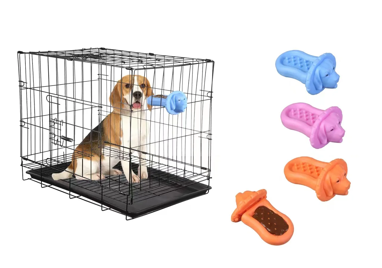 Interactive Licking Mat For Dog Crate, Non-slip Soft Silicone Dog