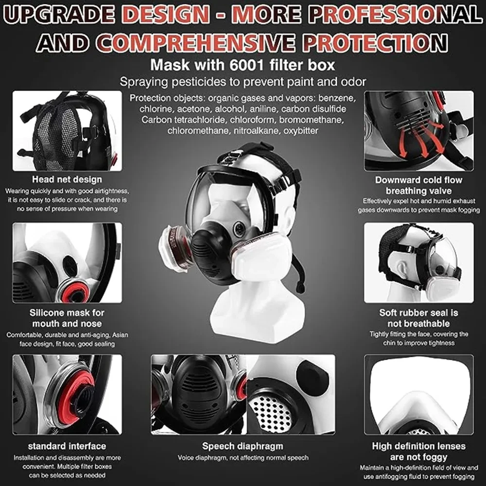 Respirator side view