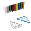 10Pcs MOC Parts 35787 Tile 45° Cut 2 x 2 Triangular Compatible Bricks 1