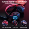 Wireless Bluetooth 5.0 Headphone With Microphone On-Ear Headset Stereo Sound Earphones Sports Gaming Foldable Headphones Game 5