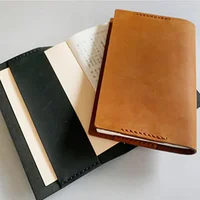 Fromthenon Genuine Leather Cover for Ho-Bo A5 A6 Notebook Cover Planner Vintage Retro Diary Stationery Office & School Supplies 1