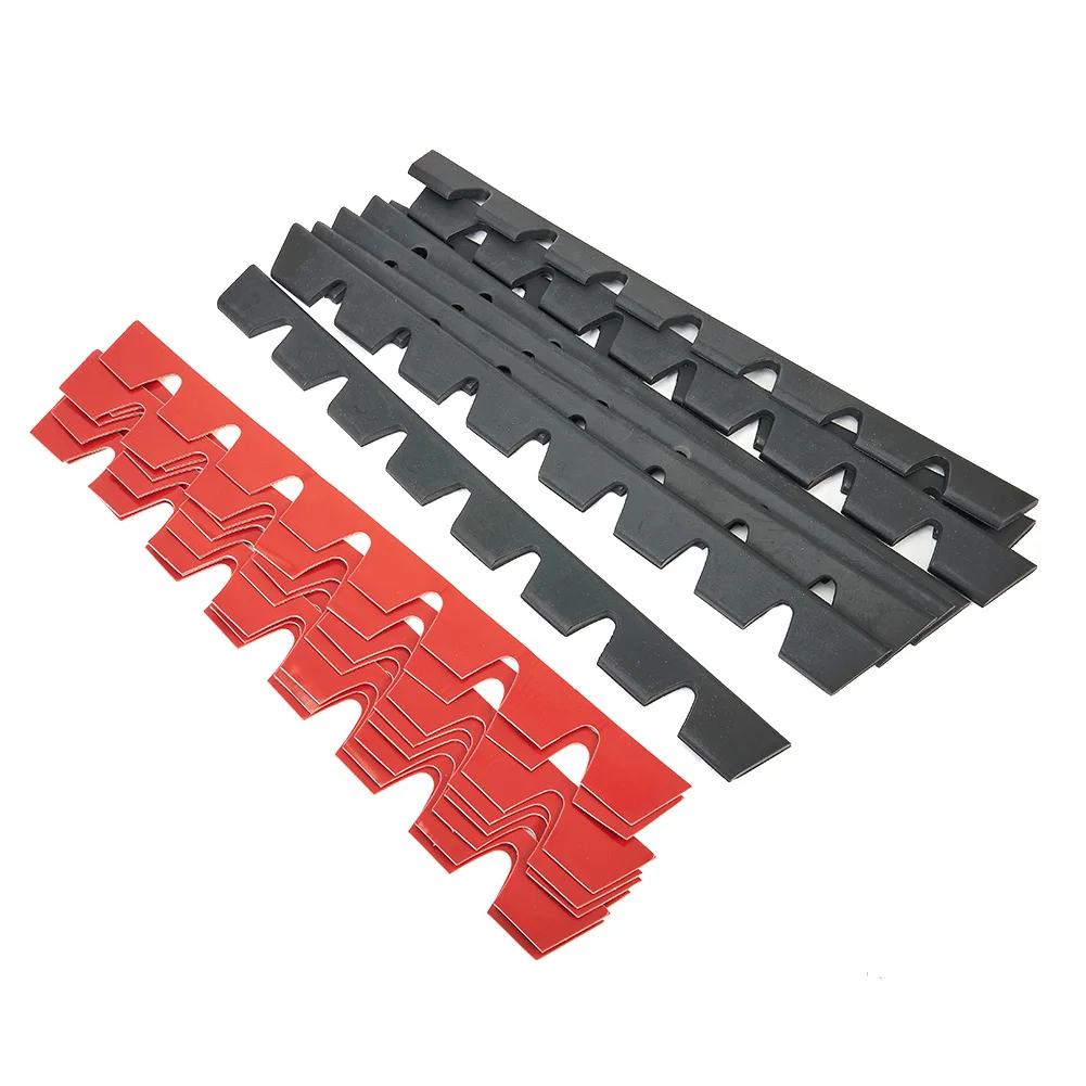 8PCS Auto Front Stoßstange Kratzen Schutz Anti-Scratch Kit Kratzen Protector Skid Platte DIY Protector Kit Auto vorne Lip Dekorative Streifen – Detail 5