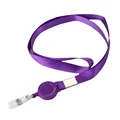 Purple lanyard