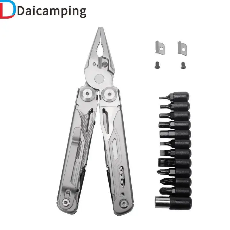 Daicamping DL10 Swiss Army Folding Knife Pliers Multi Tools EDC ...
