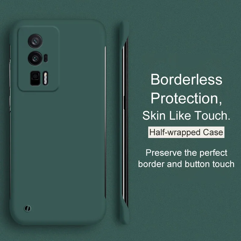 Luxury Ultra-Thin Candy Color Borderless Hard Case Cover