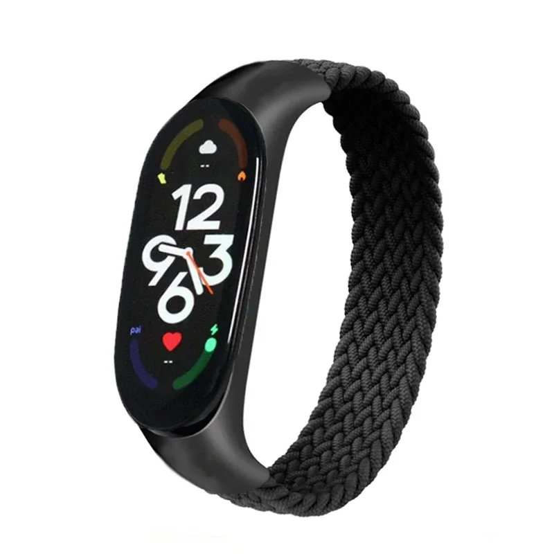 Braided Nylon Solo Loop for Smartwatches - Durable and Stylish Watch Strap Replacement Bracelet