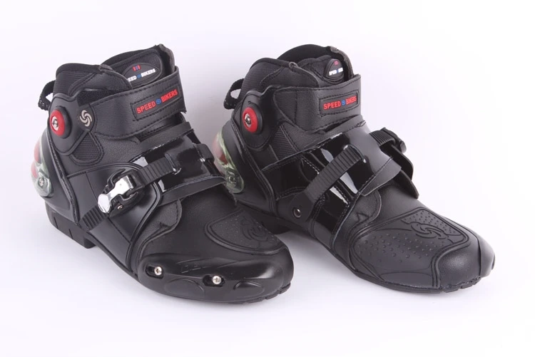 Motorcycle boots Pro-biker A9003 automobile racing shoes off-road motorcycle boots Professional moto black botas Speed Sports Motocross
