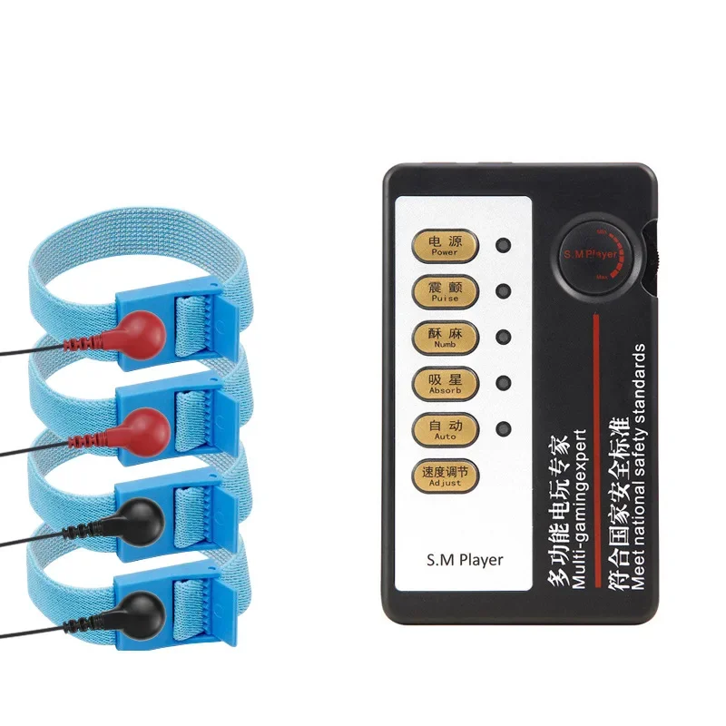 Penis Delay Ejaculation Sex Toys For Men Masturbation Medical Themed Toys Electric Shork Penis Ring Flirt Accessory Stimulator