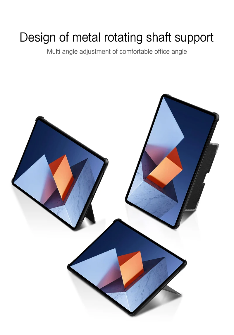 Polegada Tablet, capa protetora, único Shell, Kickstand,