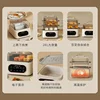 Electric steamer Intelligent reservation Integrated electric steamer Household small three-layer multi-functional new 2
