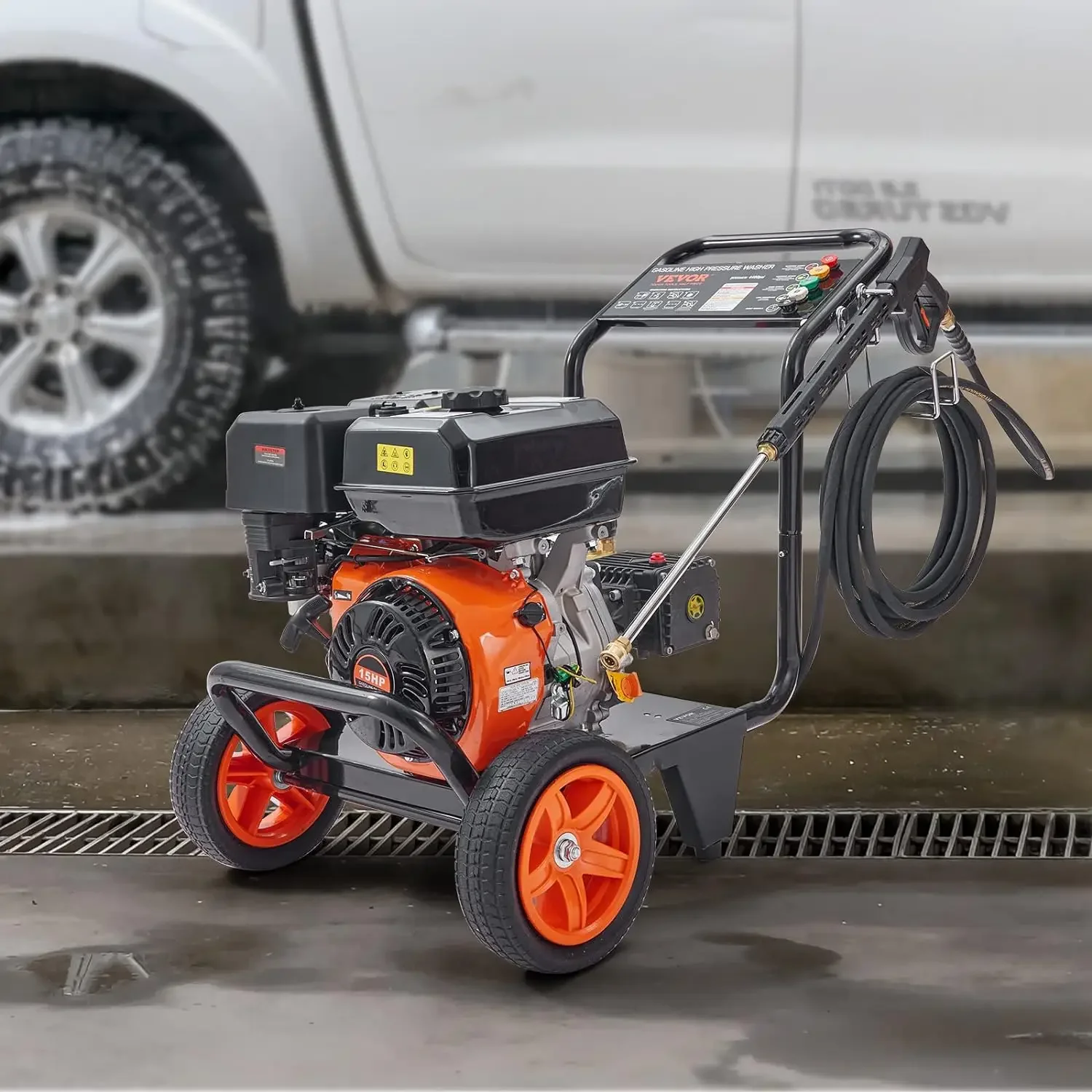 2024 New Gas Pressure Washer, 4400 PSI 4.0 GPM, Gas Powered Pressure Washer with
