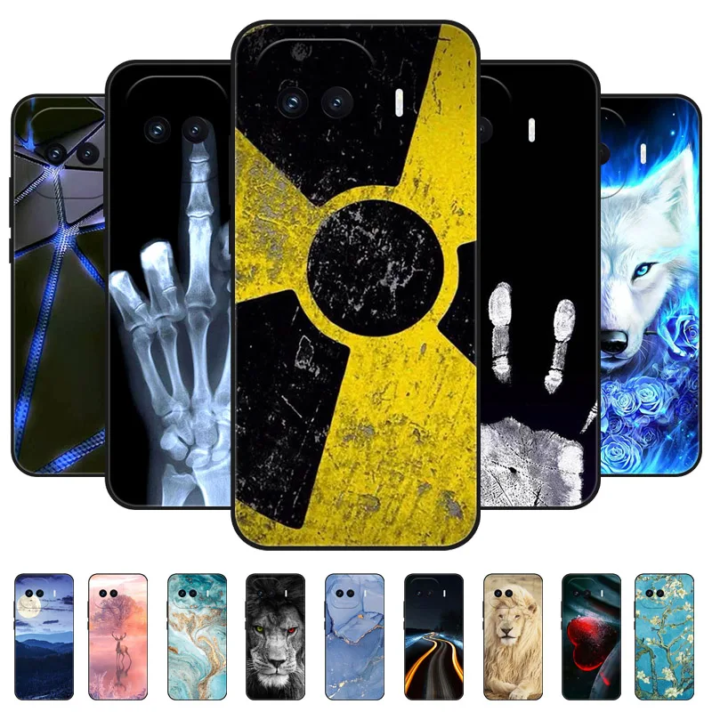 Matte Skin-Friendly Silicone Phone Case with Full Camera Lens Protection