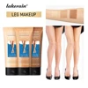 Leg Concealer Even Skin Waterproof Sweatproof All Day Long Lasting Leg Highlights Cream Cover Freckles Blemishes Natural Makeup 6