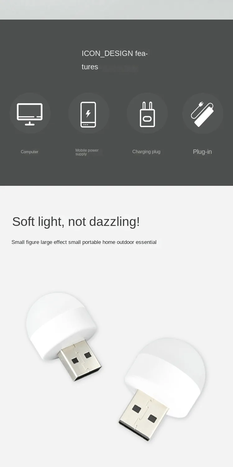 Lampada Da Lettura Ricaricabile USB - LED Per Studio E Lavoro - Foto 7