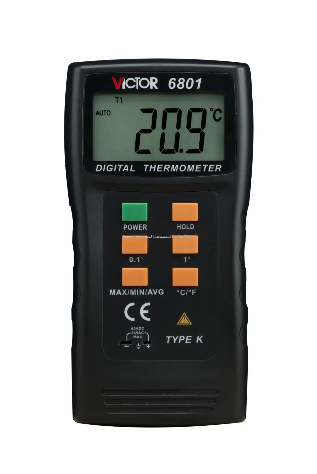 빠른 도착 VICTOR 디지털 온도계 온도 판독기, 300 도 측정, DM6801