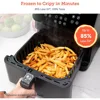 12-in-1 Air Fryer 5.8QT, Toast, Bake, Nutrition Facts for 100+ In-App Recipes,  Tech Fast Cook, for Main & Side Dishes 4