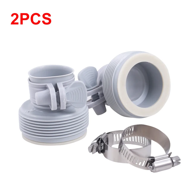 Otthoni Úszás Új-1.25 Hüvelyk-1,5 Hüvelyk B Típusú Tömlő Adapterek Konverziós Készlet Adapter Az Intex Pool Szűrő Szivattyú Sósvízi Rendszerhez