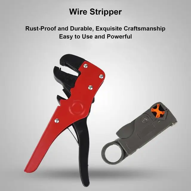 Dire Sztriptíz Szerszám Többcélú Kis Drót-Sztriptíz Kompakt Huzal-Sztriptíz Crimper Elektronikus És Autójavításhoz 0,2-8 Mm² - Image 2