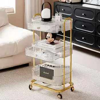 Beauty Salon Decor Furniture Storage Cart Wheels