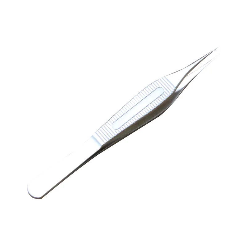 Tissue Forceps Teethed Forceps Platforms 120mm Ophthalmic Tweezers Surgical Instruments Stainless steel 1pcs ophthalmic tool,surgical instruments,capsulorhexis forceps