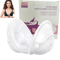 Wearable Breastmilk Collectors Cup Silicone BPA Free Reusable &Washable Nursing Pads For Breastfeeding Shelly Breastmilk Catcher 1