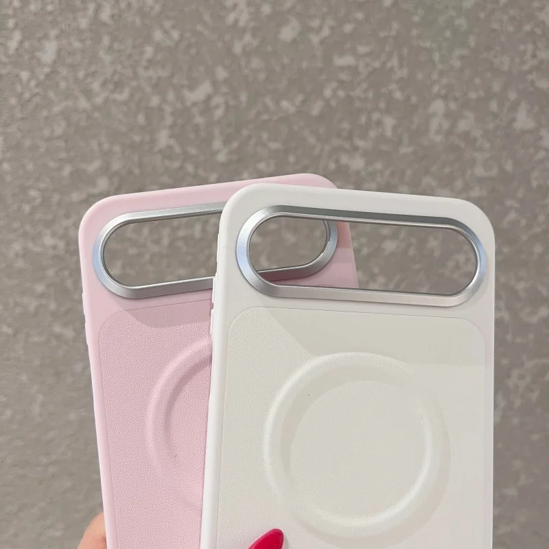 Versatile Leather Texture Magnetic Phone Case - Shockproof Full-Wrap Protective Cover