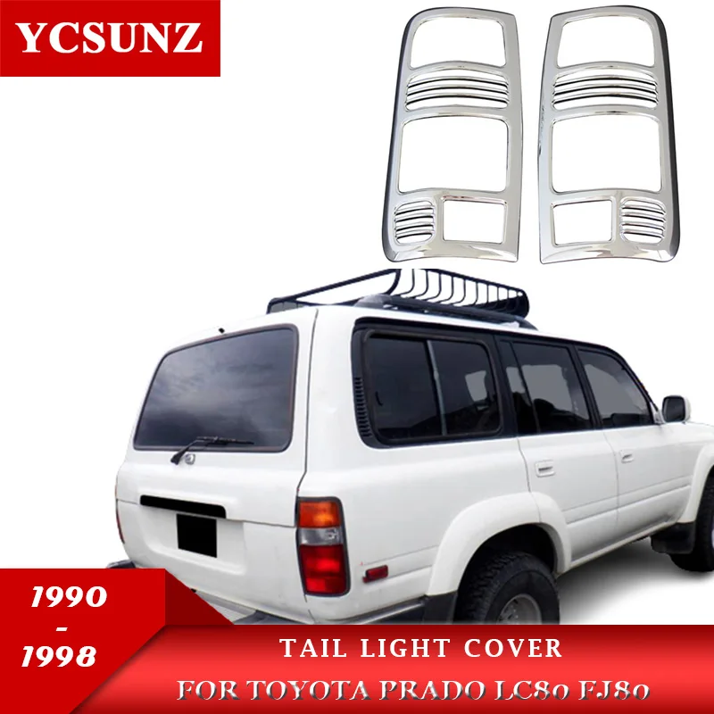 

1990-1998 Tail Light Cover For Toyota Land Cruiser Prado Lc80 Fj80 1990 1991 1992 1993 1994 1995 1996 1997 1998 car Accessories