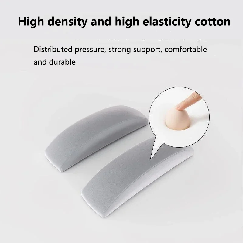 Set Di 2 Cuscini Per Braccioli In Memory Foam - Antiscivolo, Comfort Per Gomiti E Braccia