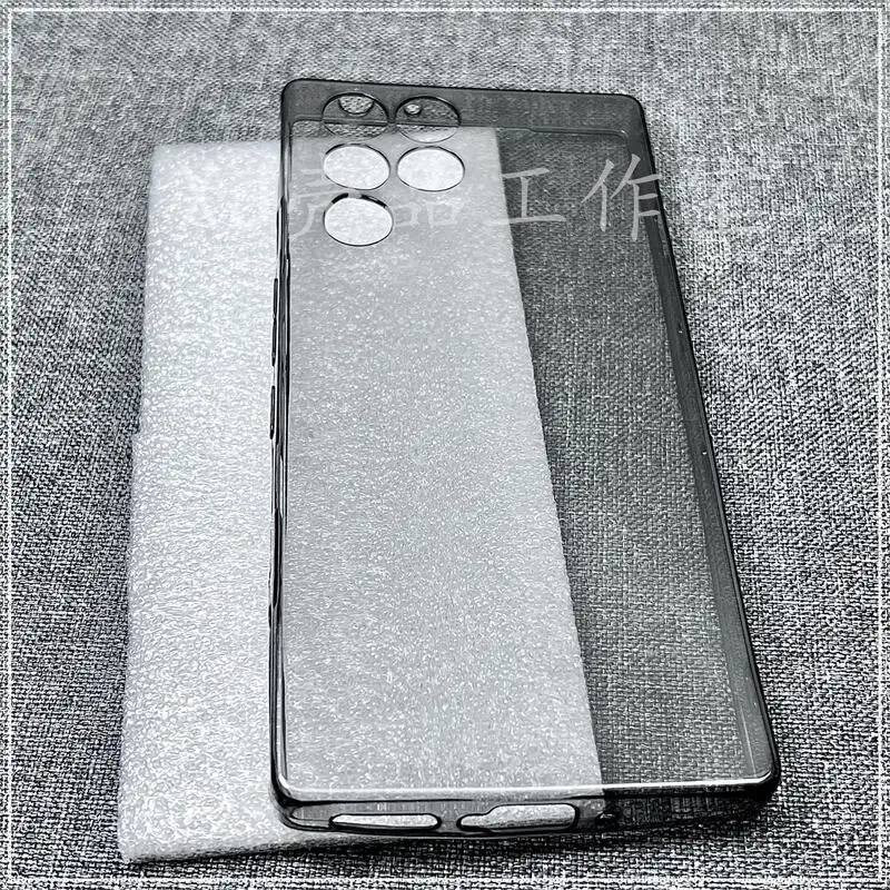 Sleek Black Shockproof TPU Silicone Case - Simple & Lightweight Design
