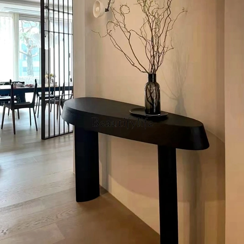 

Mailiufeng Solid Wood a Long Narrow Table Zhonggu Console Tables Aisle Solid Wood Console Tables Side View Sets