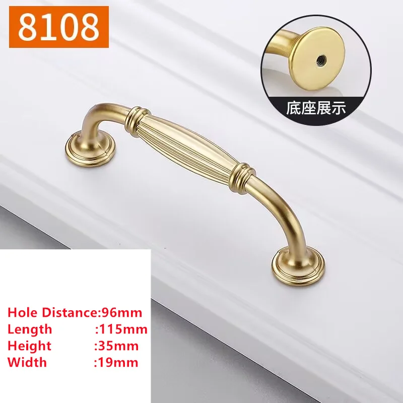 Pearl Golden Simplicity Hardware for Furniture and Kitchen Cabinets